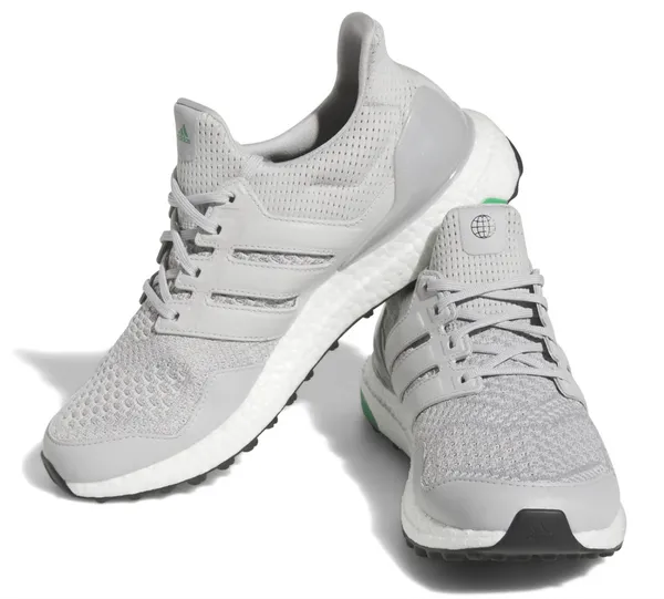 Adidas UltraBoost 1.0 Spikeless Golf Shoes 'Grey Court Green', gray