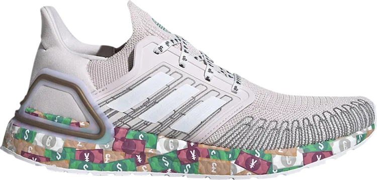Adidas UltraBoost 20 'Global Currency' Sneakers, Tan