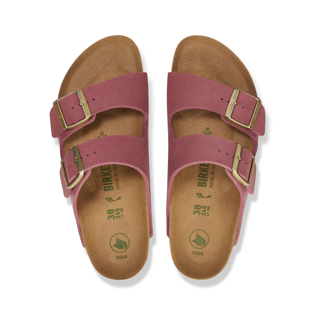 Birkenstock Arizona Vegan Berry Crush Synthetic Regular (Women's)