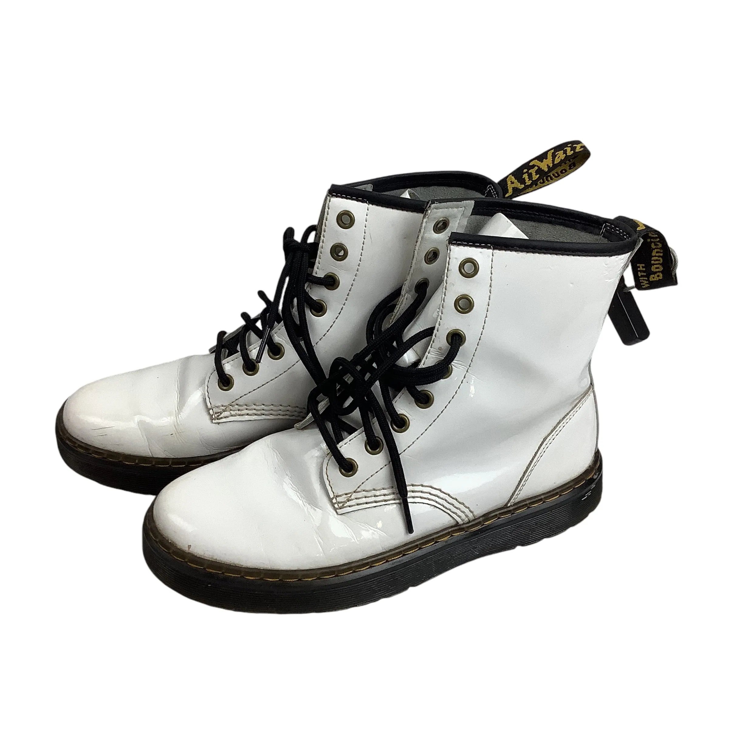 Boots Designer By Dr Martens In White, Size: 8