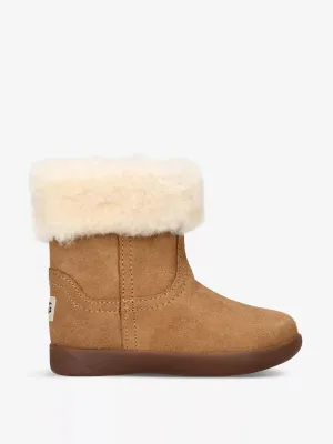 Jorie II suede and sheepskin boots