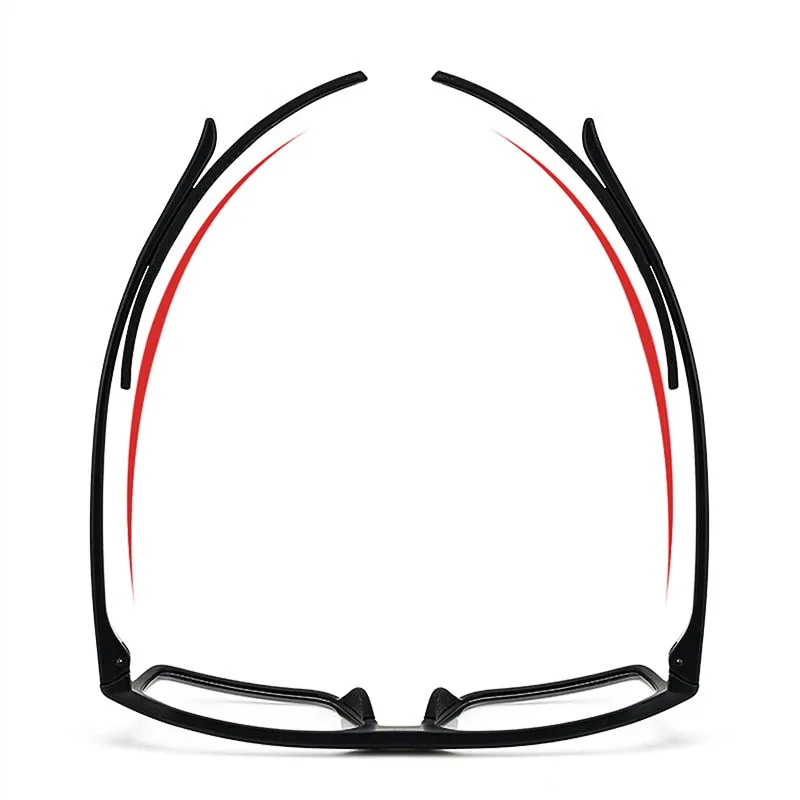 KatKani Unisex Full Rim Rectangle TR 90 Resin Sport Frame Eyeglasses K001