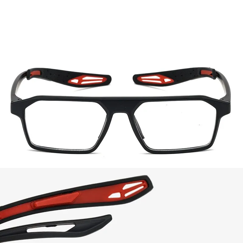 KatKani Unisex Full Rim Rectangle TR 90 Resin Sport Frame Eyeglasses K001