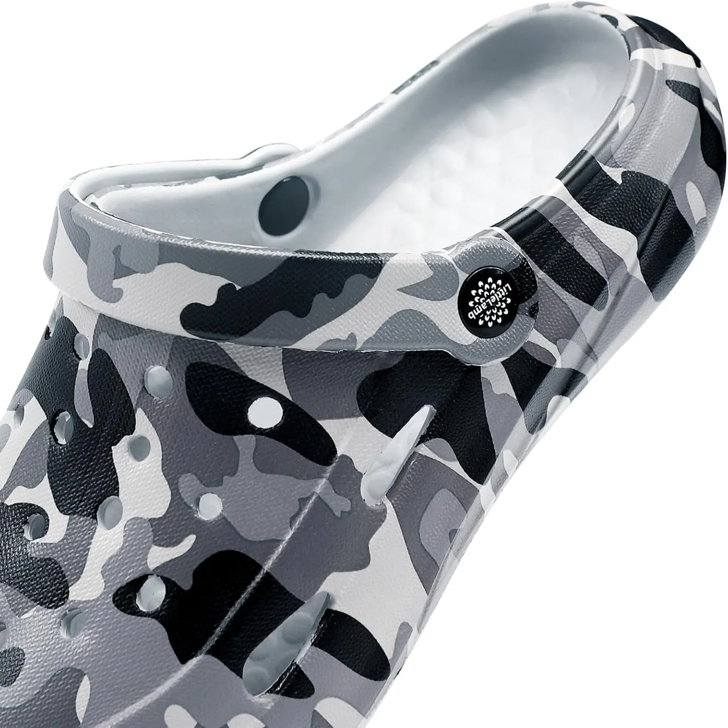 Kids Boys Girls Classic Camo Beach Clogs | Lightweight Water Sandals - Quick-Dry Non-Slip Light and Durable ??Little Kid/Big Kid??