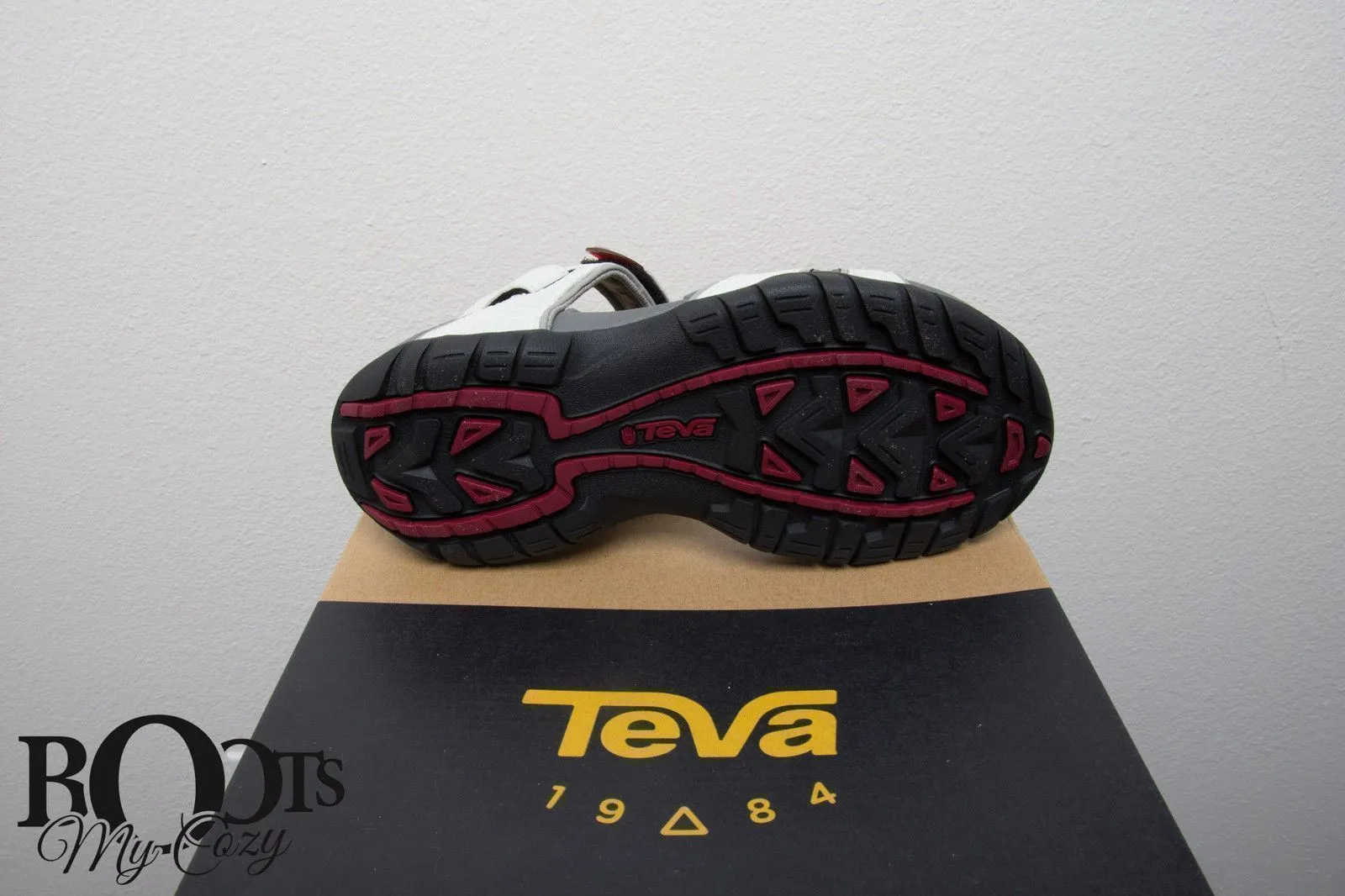 Teva Numa Print Vaporous Grey Sandals